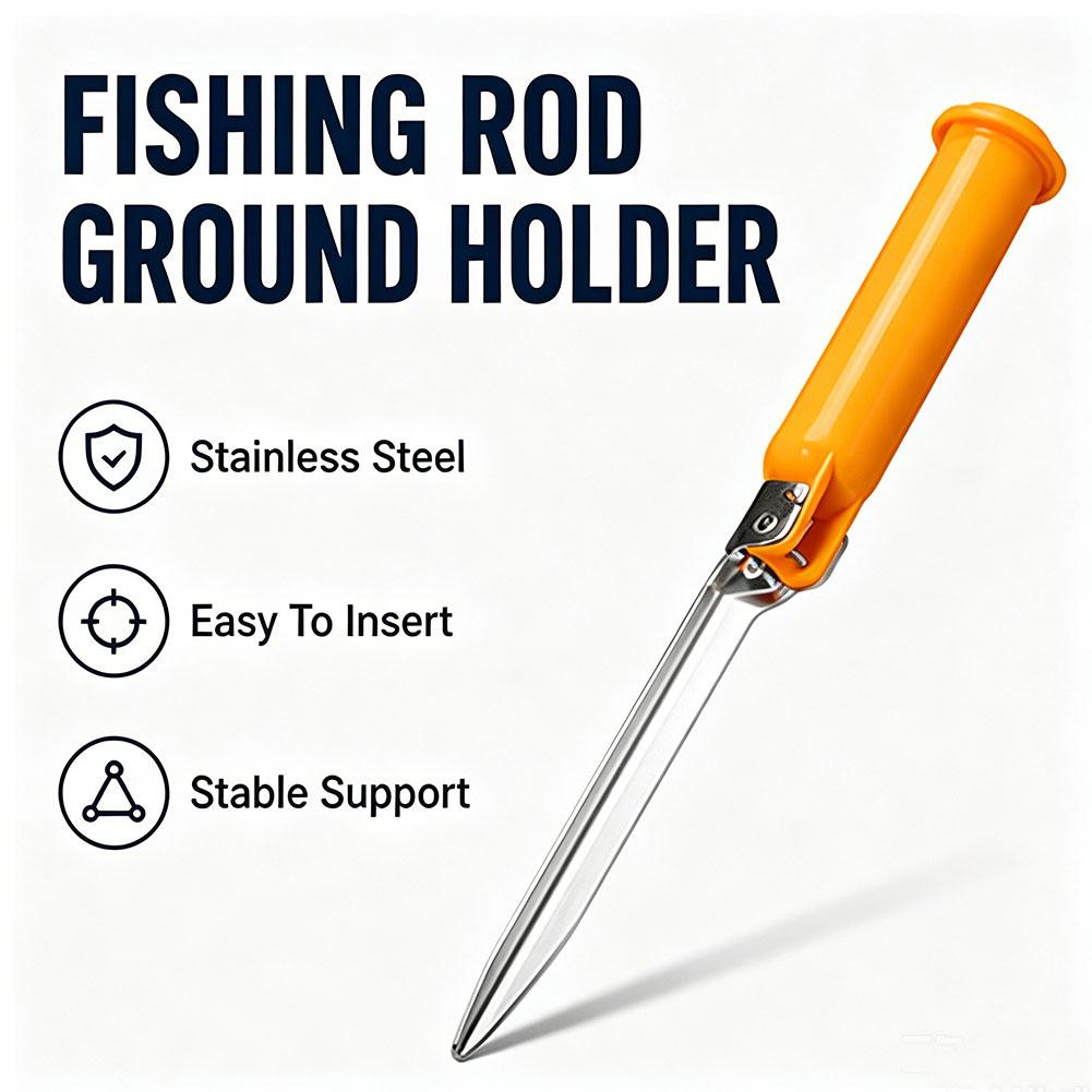 Fishing Rod Repair Kit - Многофункциональный складной держатель для удочек с