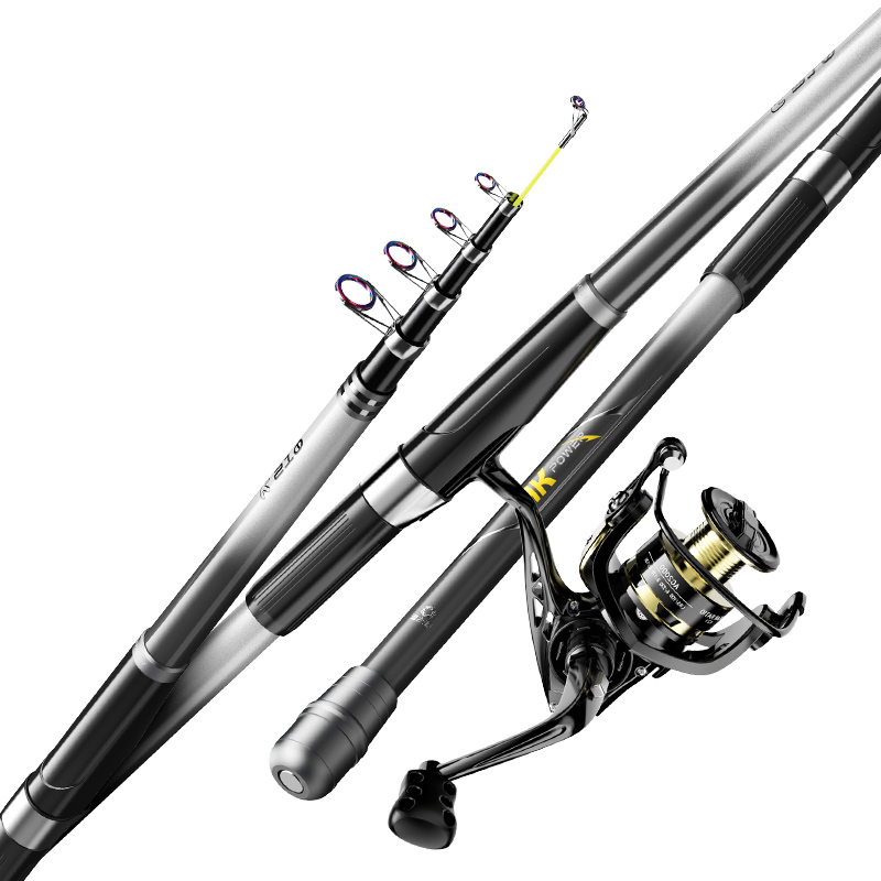 Fishing Rod Surf - Телескопическая удочка из стекловолокна для серфовой