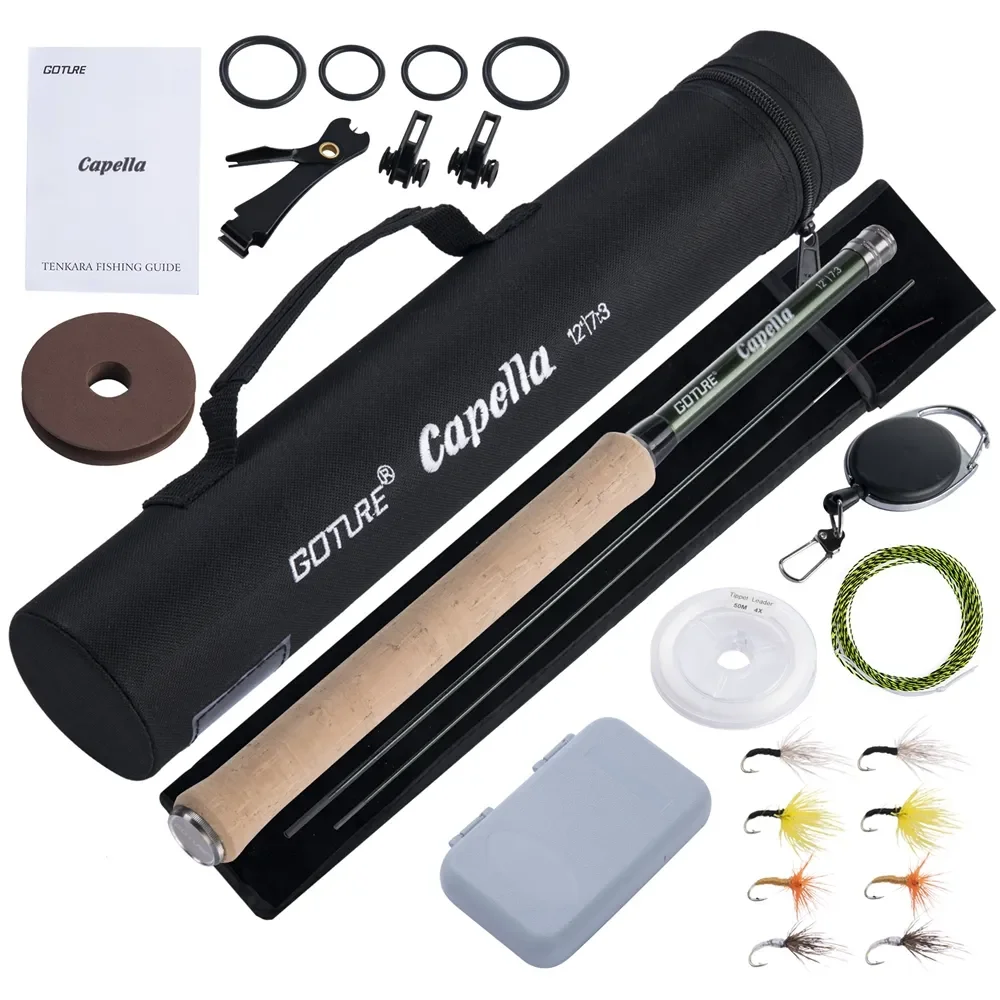 Fishing Rod Carbon Fiber - Удочка Goture 12FT Classical Tenkara для