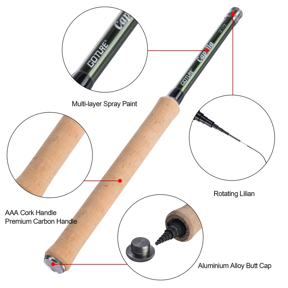 Goture Tenkara Fly Fishing Rod – обзор и цена Fishing Rod Carbon Fiber