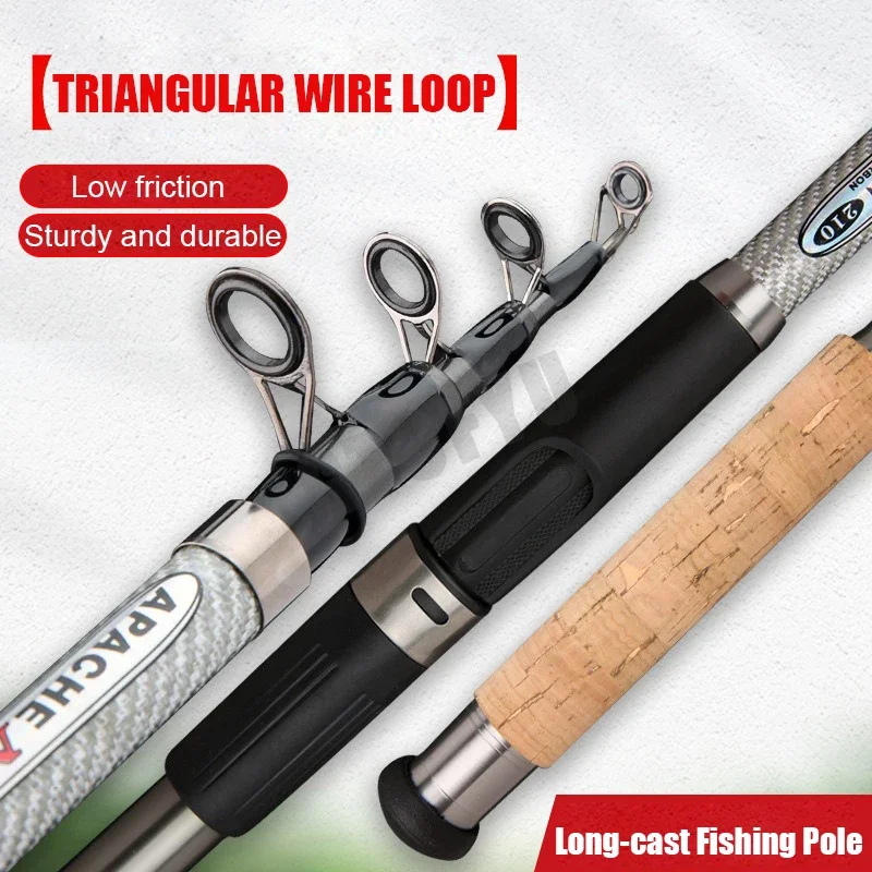 2,1 м, 2,4 м, 2,7 м, 3,0 м, 3, – обзор и цена Fishing Rod Surf