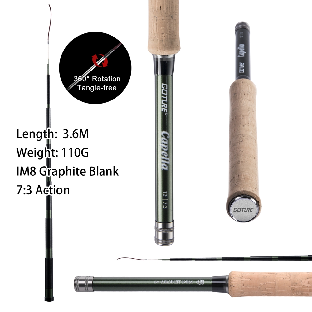 Goture Tenkara Fly Fishing Rod – обзор и цена Fishing Rod Carbon Fiber