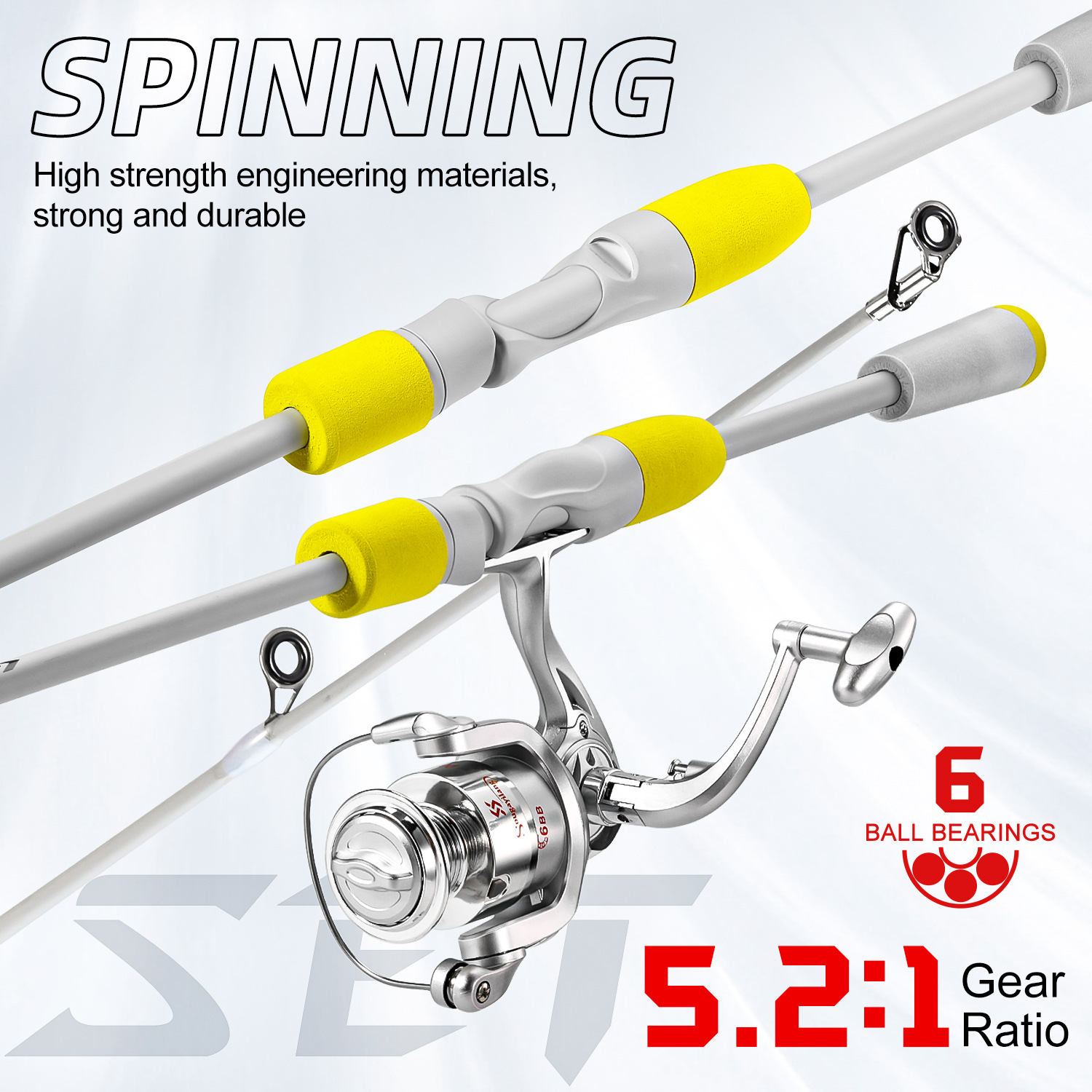 Sougayilang 2-секционная спинн – обзор и цена Fishing Rod Carbon Fiber